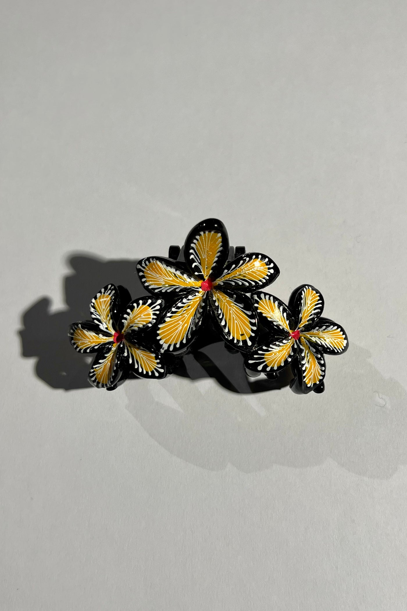 Hand-painted Hair Clip - Flower